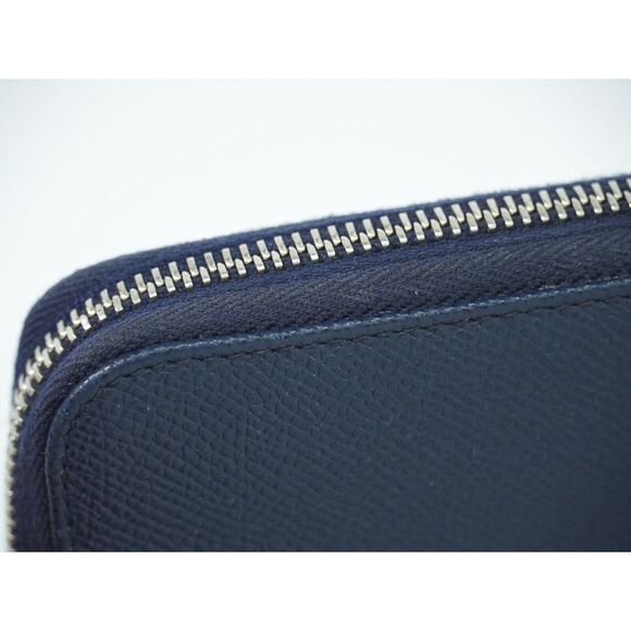 Bulgari Bvlgari Bvlgari Navy Leather Wallet  (Pre-Owned) - Picture 11 of 15